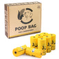 Certified Compostable Dog Poop Bags| 120 bags | Maize Yellow